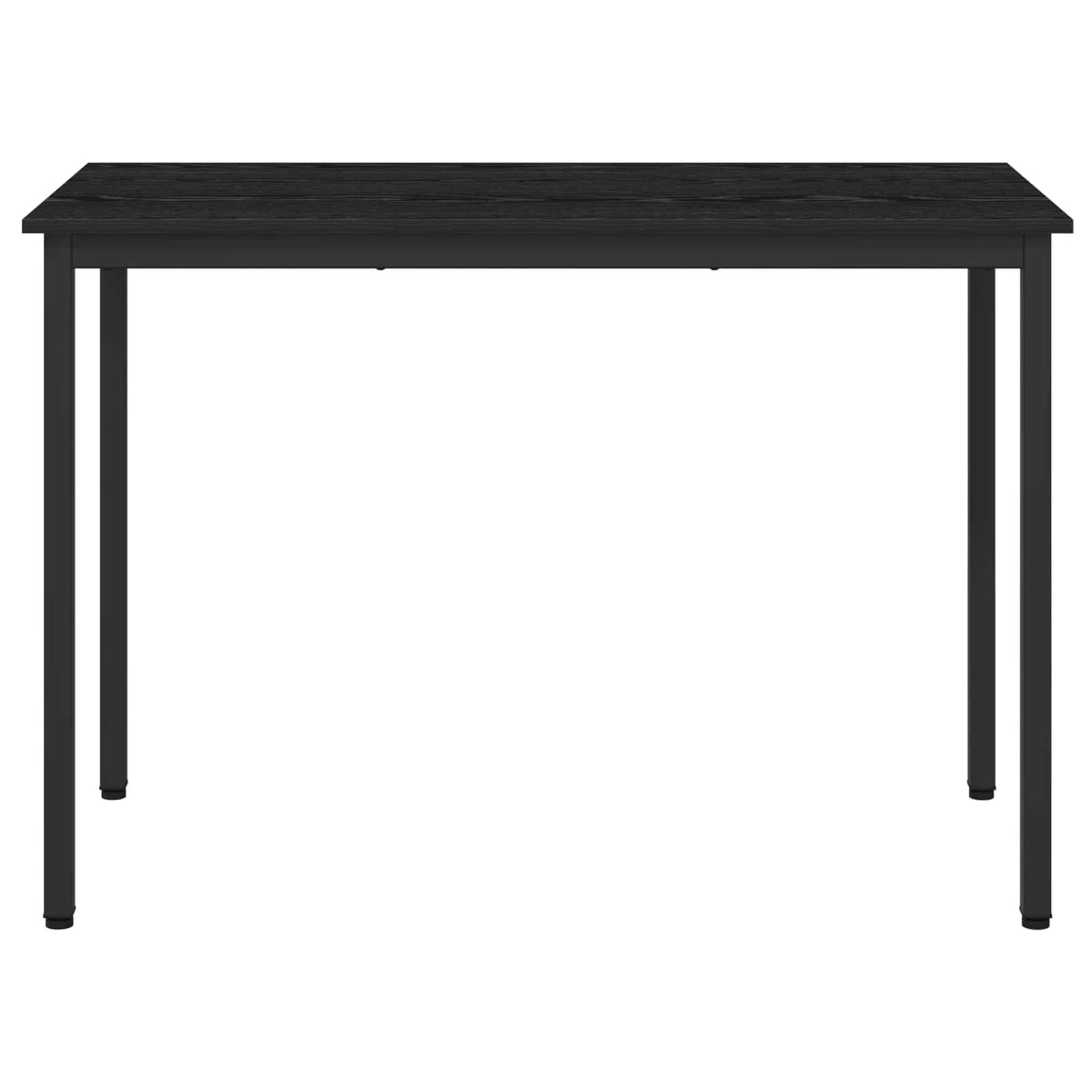 vidaXL Dining Tables 110 x 55 x 75 cm Engineered Wood Black Oak