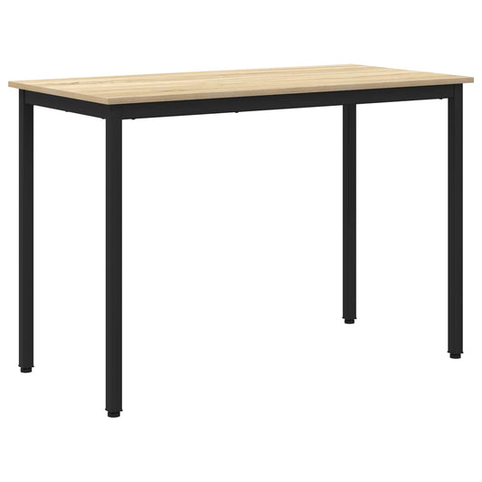vidaXL Dining Tables 110 x 55 x 75 cm Engineered Wood Sonoma Oak