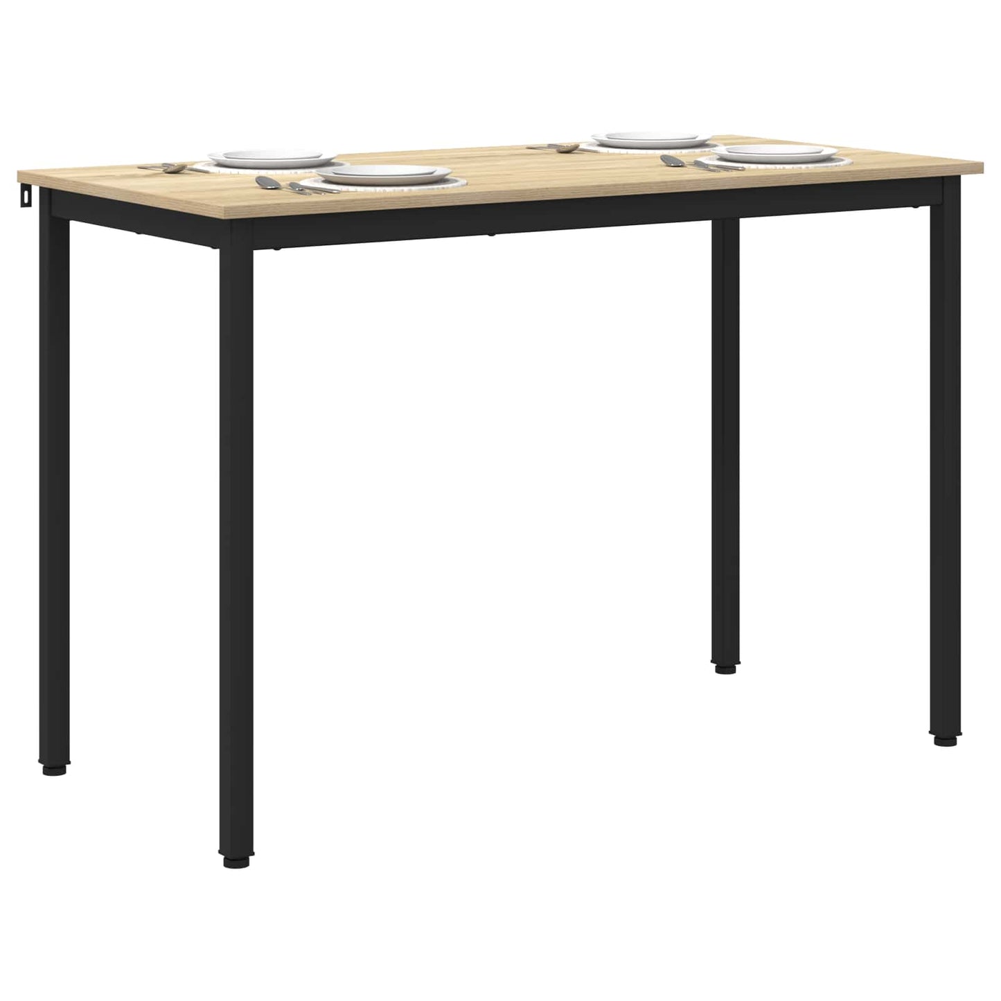 vidaXL Dining Tables 110 x 100 x 75 cm METAL