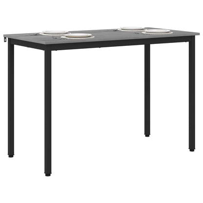 vidaXL Dining Tables 110 x 100 x 75 cm METAL