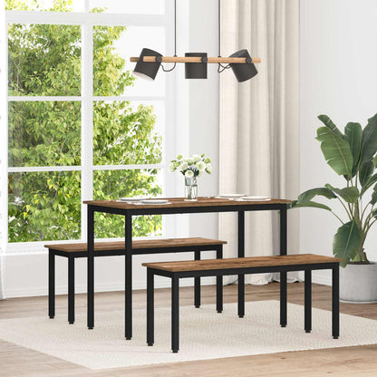 vidaXL Dining Tables 110 x 100 x 75 cm METAL