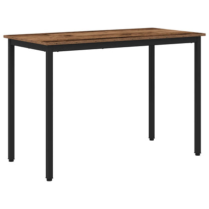 vidaXL Dining Tables 110 x 55 x 75 cm Engineered Wood Old Wood
