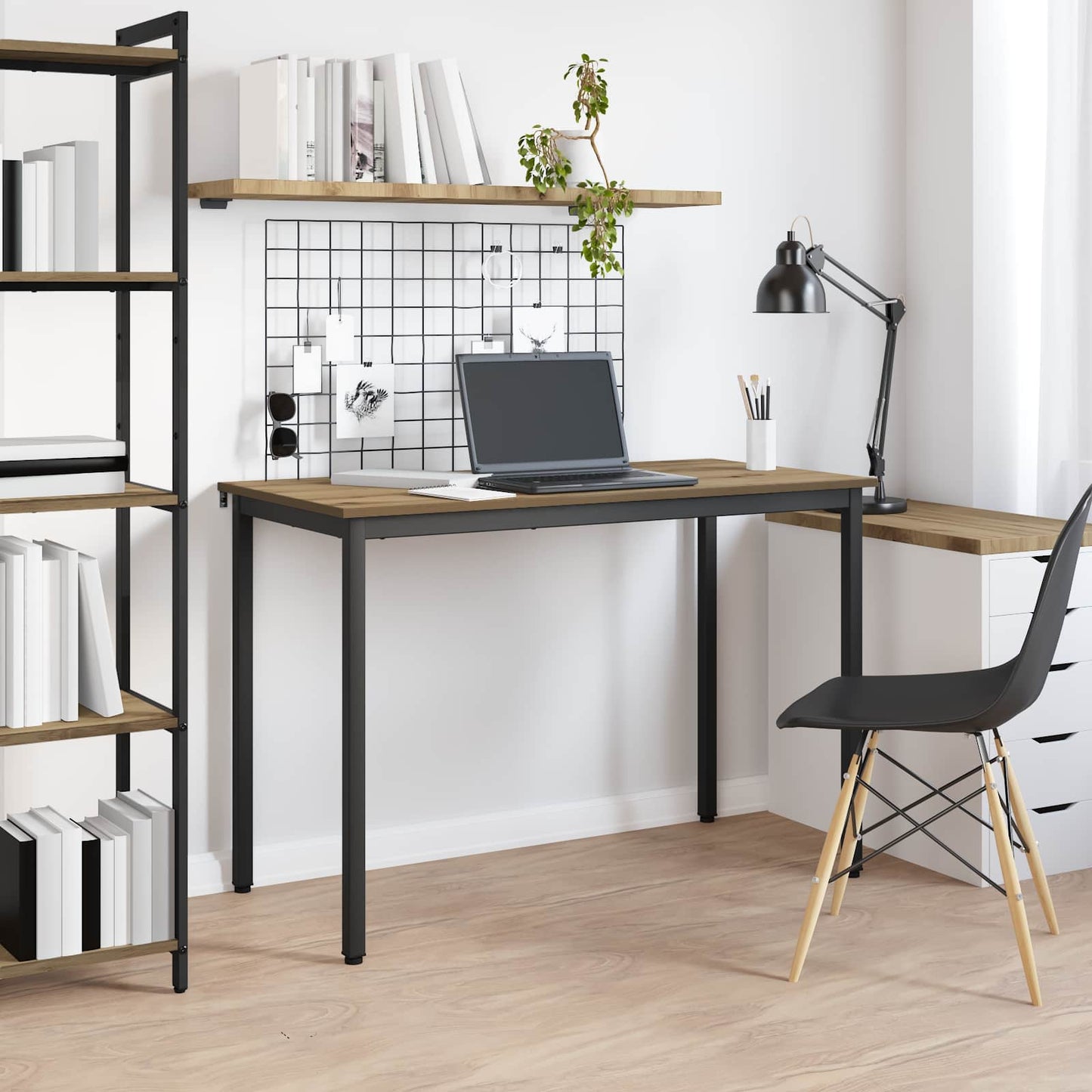 vidaXL Dining Tables 110 x 100 x 75 cm METAL