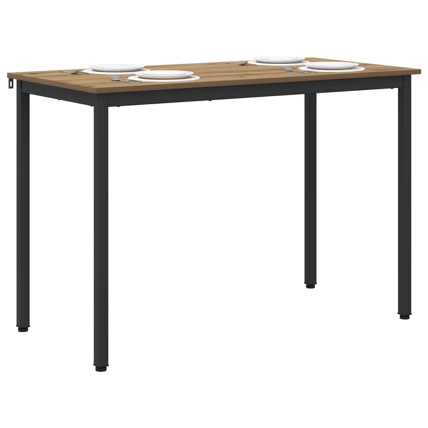 vidaXL Dining Tables 110 x 100 x 75 cm METAL
