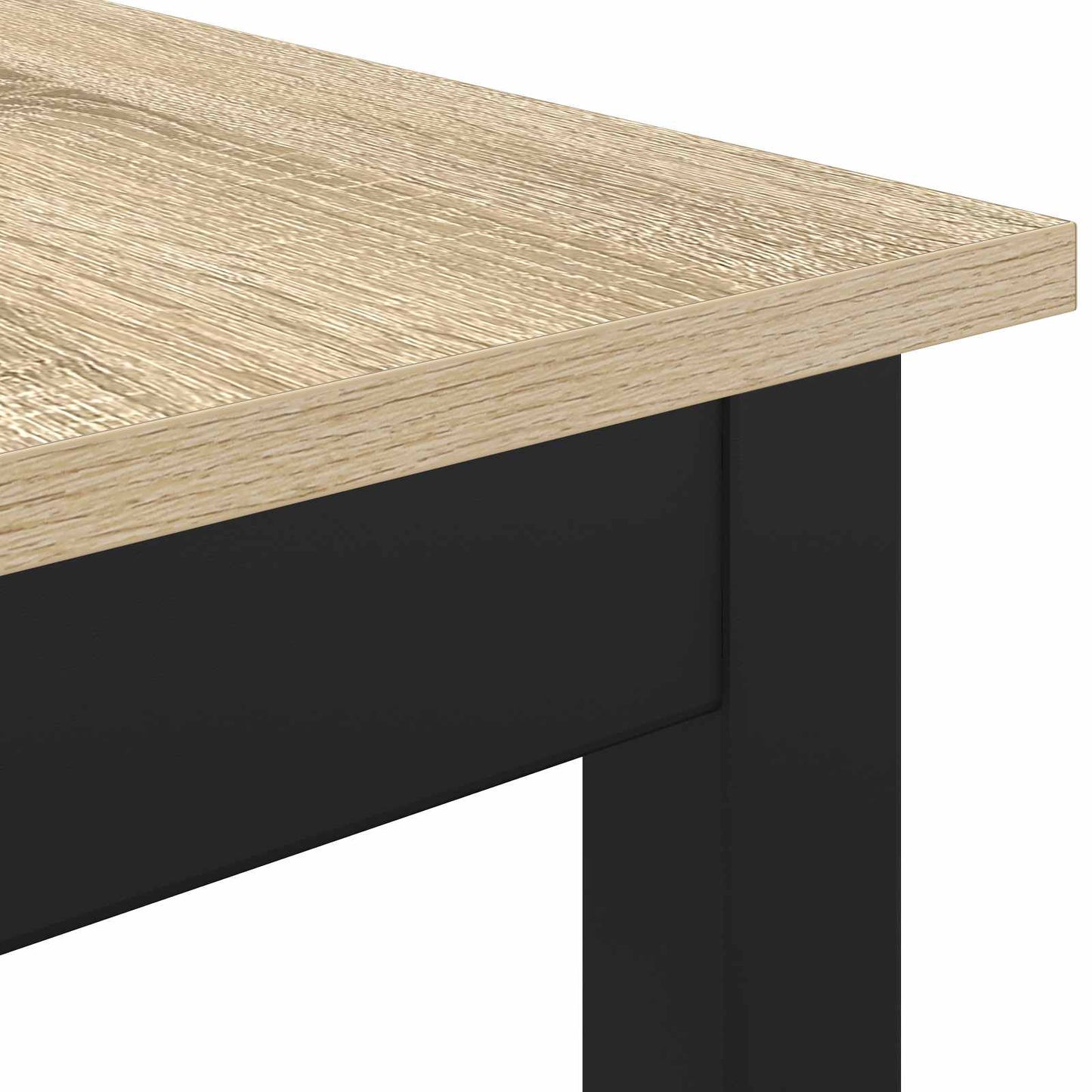 vidaXL Dining Tables 110 x 110 x 75 cm Engineered Wood Sonoma Oak