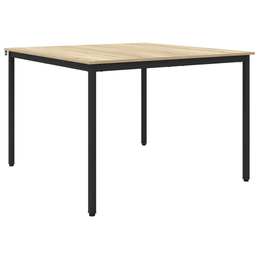 vidaXL Dining Tables 110 x 110 x 75 cm Engineered Wood Sonoma Oak