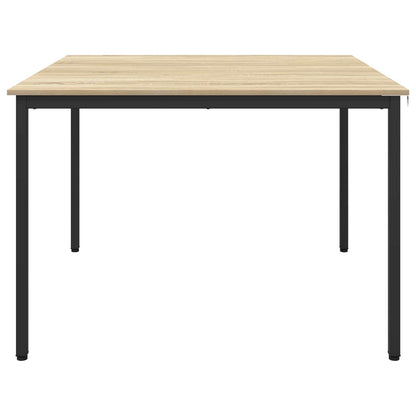 vidaXL Dining Tables 110 x 110 x 75 cm Engineered Wood Sonoma Oak