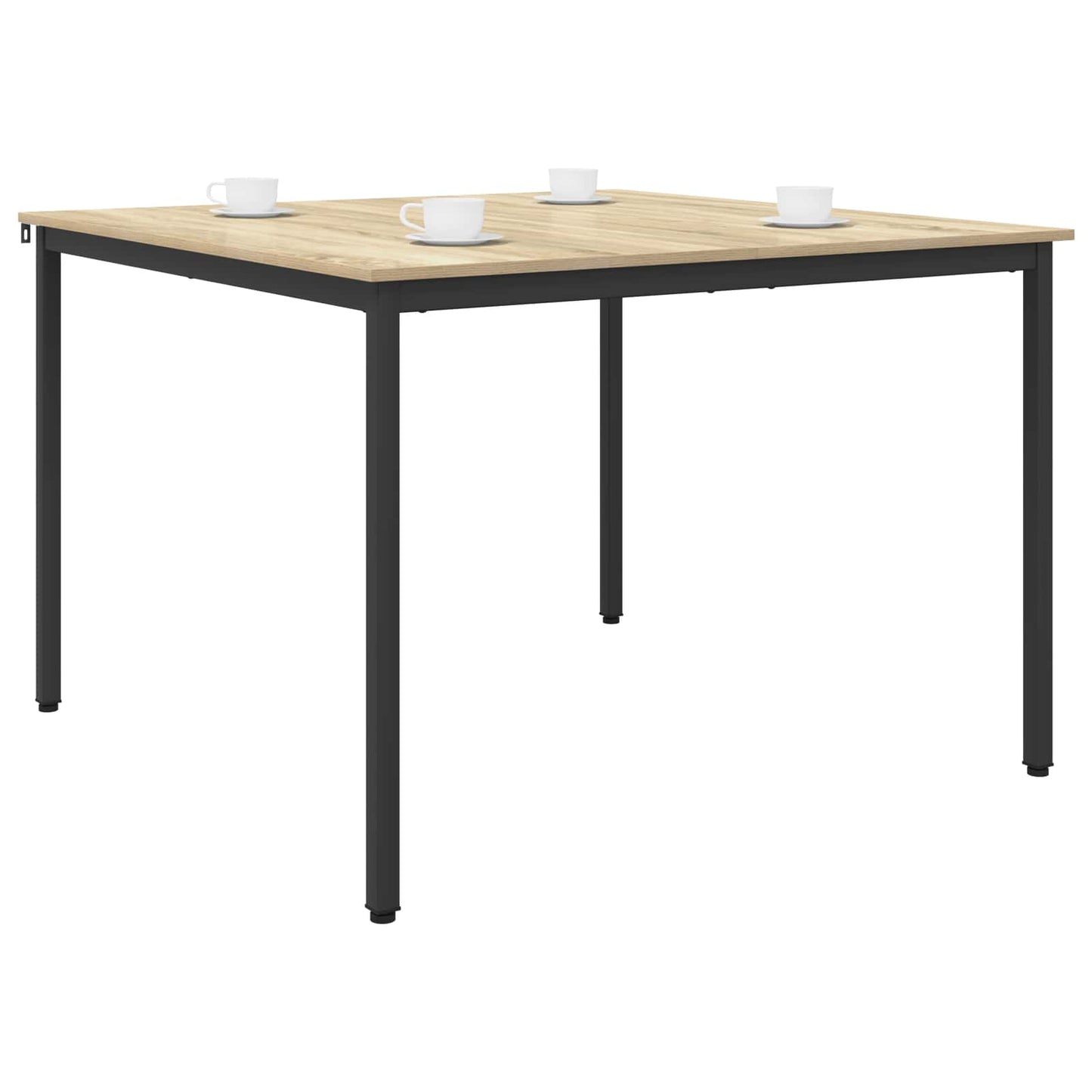 vidaXL Dining Tables 110 x 110 x 75 cm Engineered Wood Sonoma Oak
