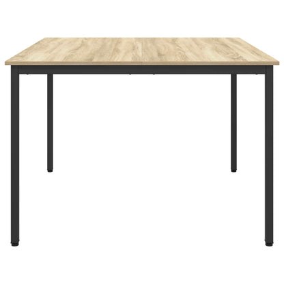 vidaXL Dining Tables 110 x 110 x 75 cm Engineered Wood Sonoma Oak