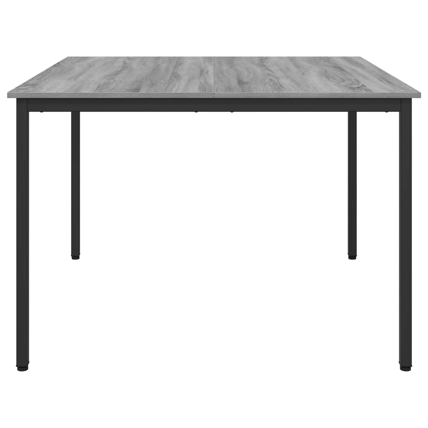 vidaXL Dining Tables 110 x 110 x 75 cm Engineered Wood Grey Sonoma