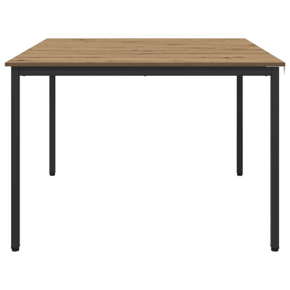 vidaXL Dining Tables 110 x 110 x 75 cm Engineered Wood Artisan Oak
