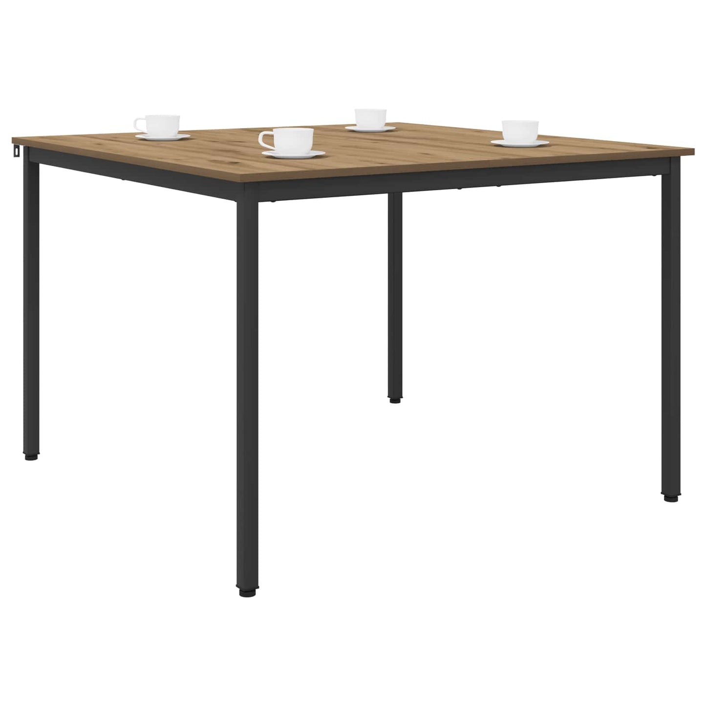 vidaXL Dining Tables 110 x 110 x 75 cm Engineered Wood Artisan Oak