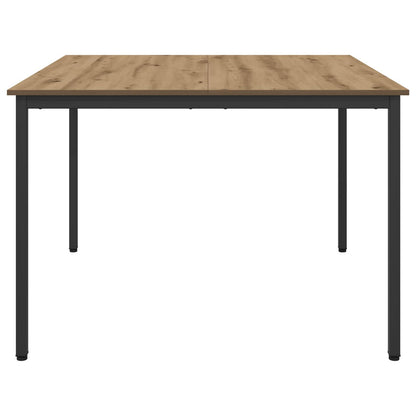 vidaXL Dining Tables 110 x 110 x 75 cm Engineered Wood Artisan Oak