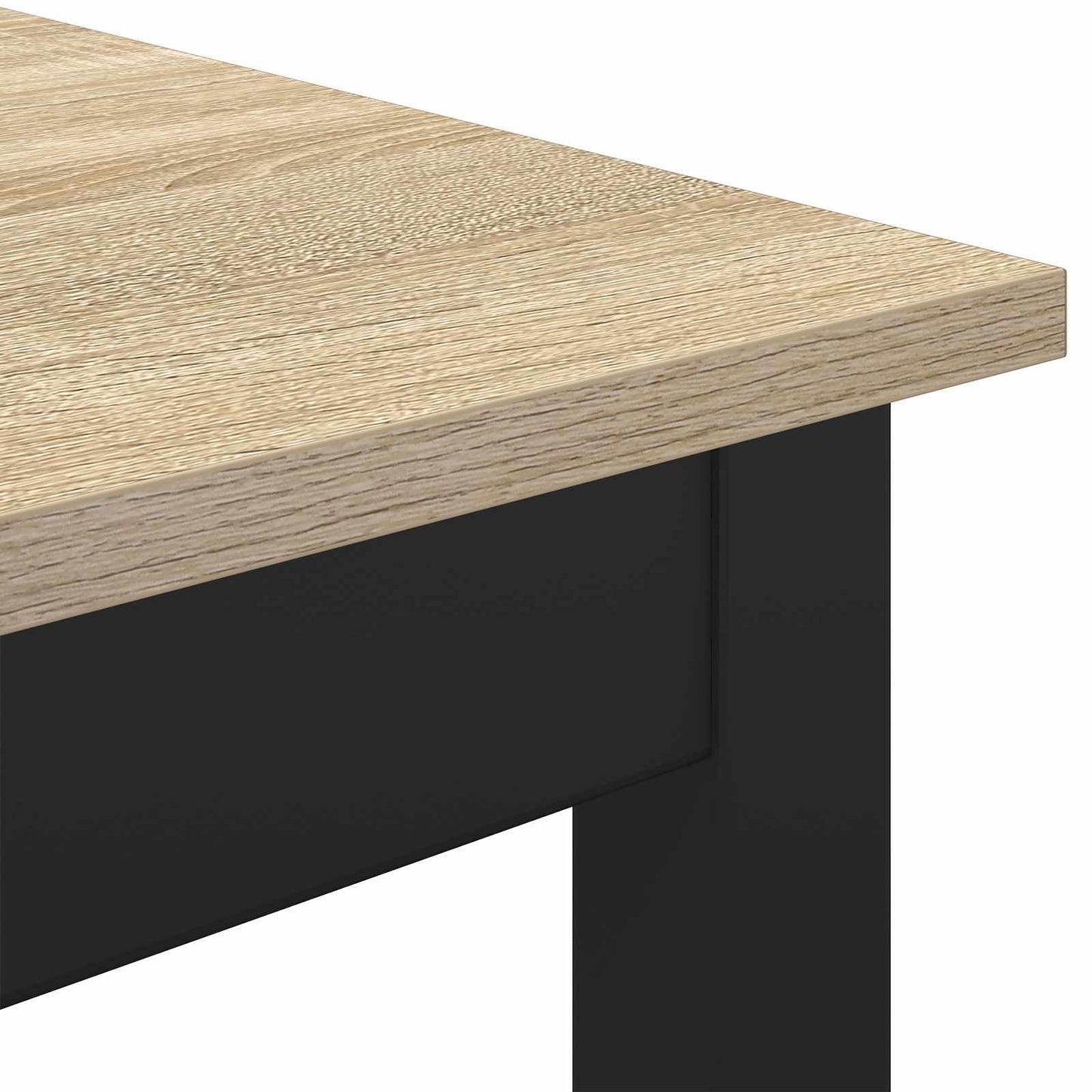 vidaXL Dining Tables 140 x 80 x 75 cm Engineered Wood Sonoma Oak