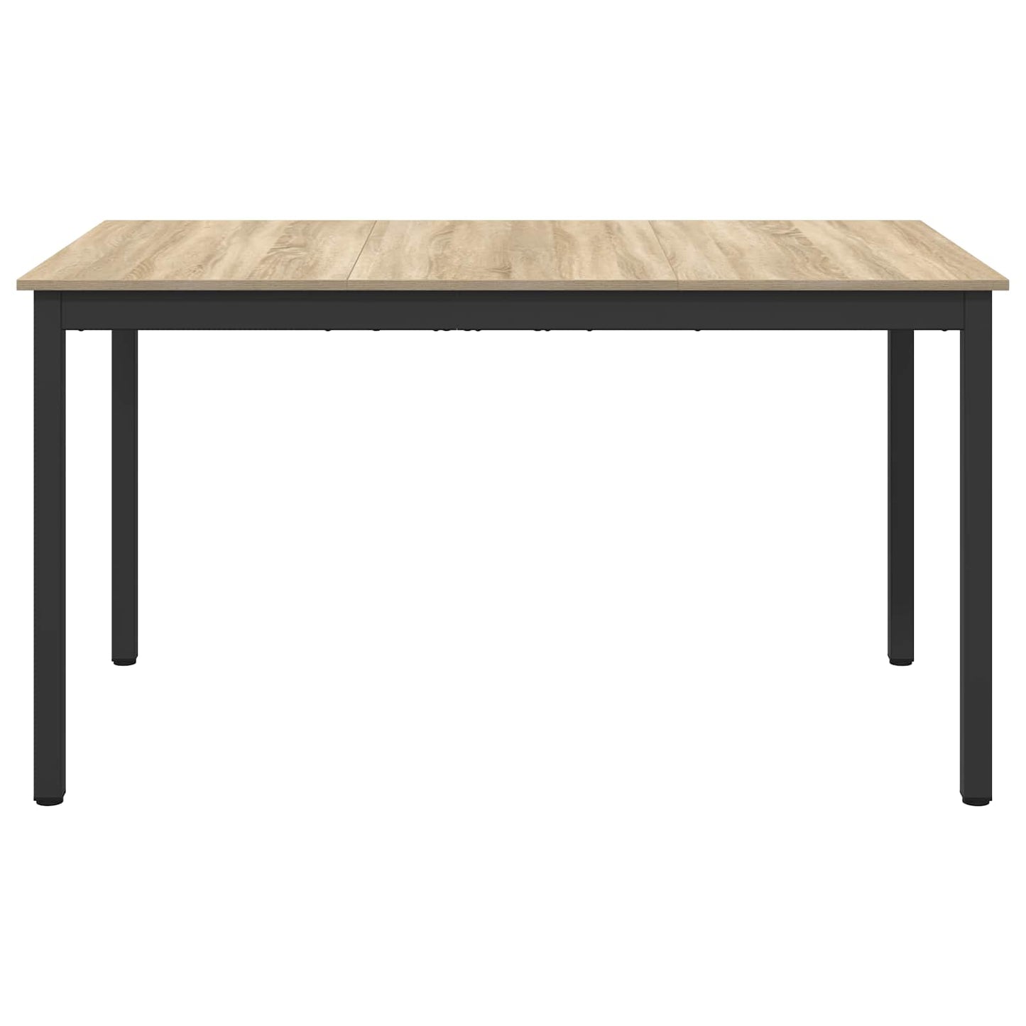 vidaXL Dining Tables 140 x 80 x 75 cm Engineered Wood Sonoma Oak