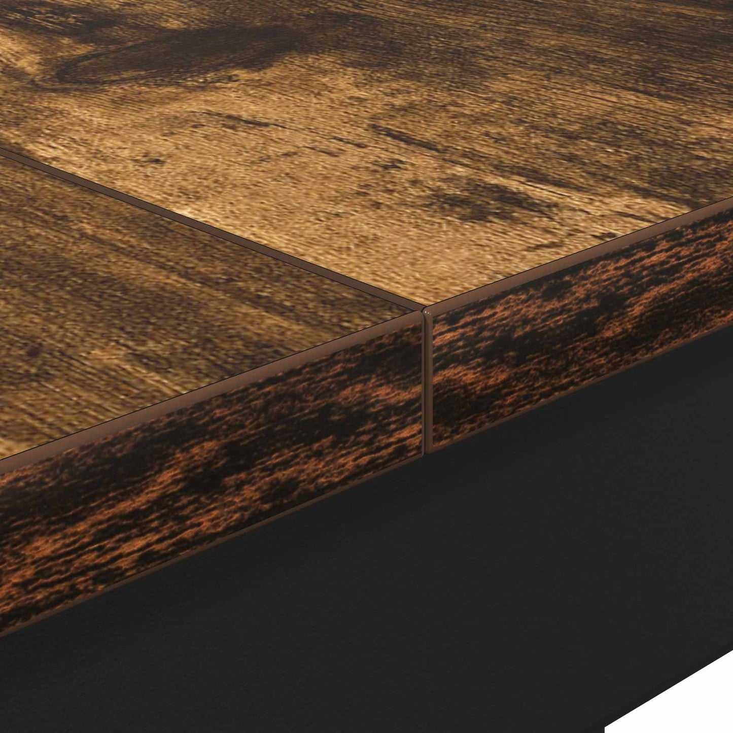 vidaXL Dining Tables 140 x 80 x 75 cm Engineered Wood Smoked Oak