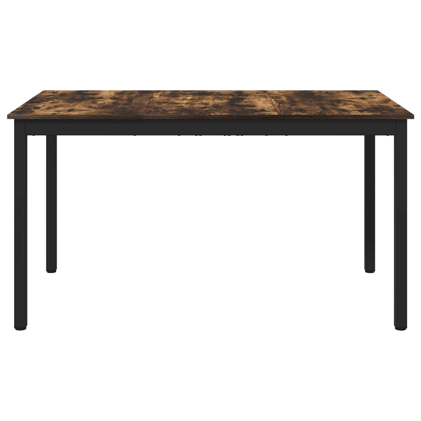 vidaXL Dining Tables 140 x 80 x 75 cm Engineered Wood Smoked Oak