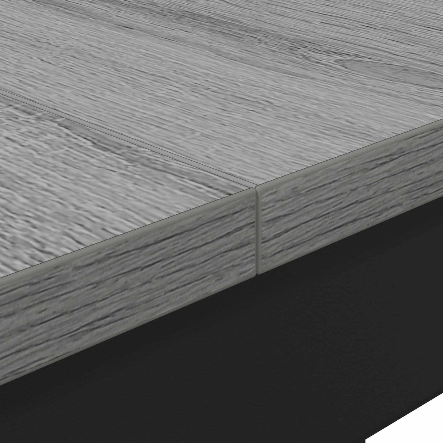 vidaXL Dining Tables 140 x 80 x 75 cm Engineered Wood Grey Sonoma