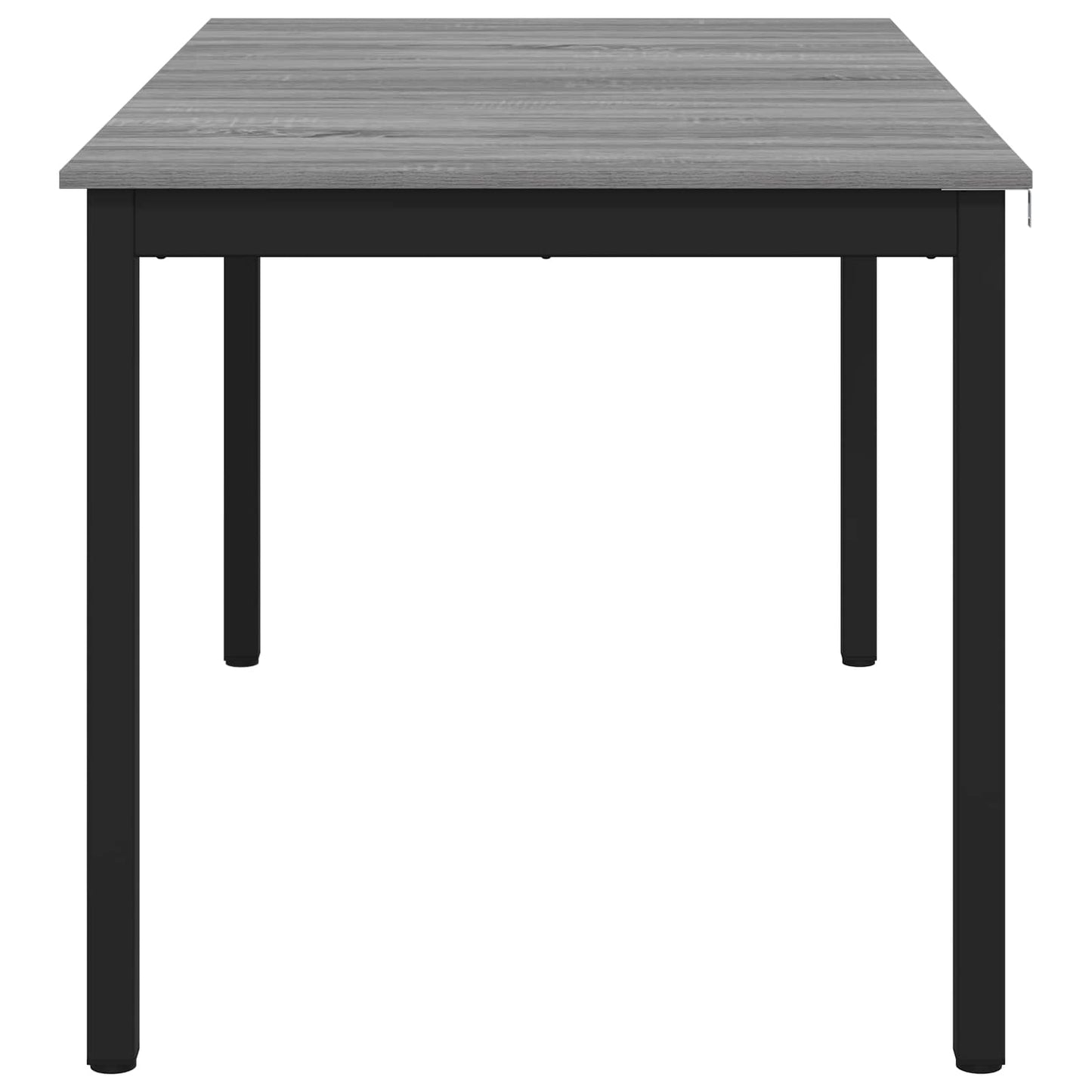 vidaXL Dining Tables 140 x 80 x 75 cm Engineered Wood Grey Sonoma