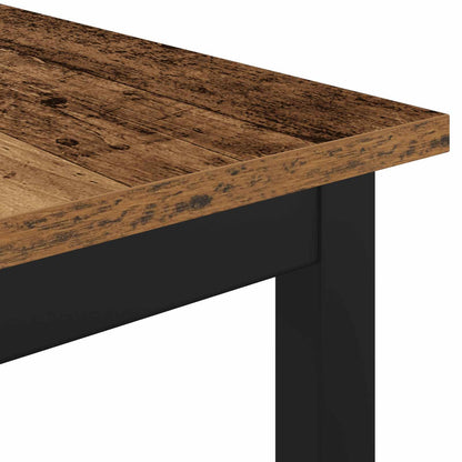 vidaXL Dining Tables 140 x 80 x 75 cm Engineered Wood Oak Wood