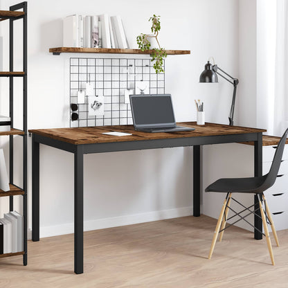 vidaXL Dining Tables 140 x 80 x 75 cm Engineered Wood Oak Wood