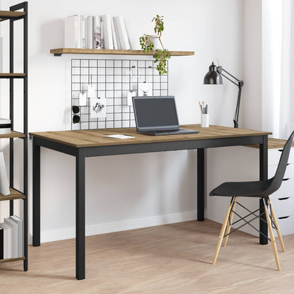 vidaXL Dining Tables 140 x 80 x 75 cm Engineered Wood Artisan Oak