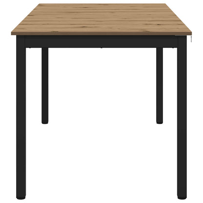 vidaXL Dining Tables 140 x 80 x 75 cm Engineered Wood Artisan Oak