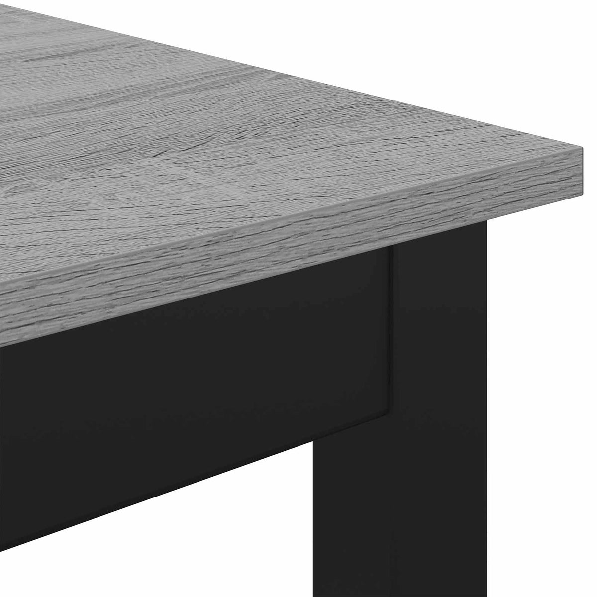 vidaXL Dining Tables 150 x 90 x 75 cm Engineered Wood Grey Sonoma