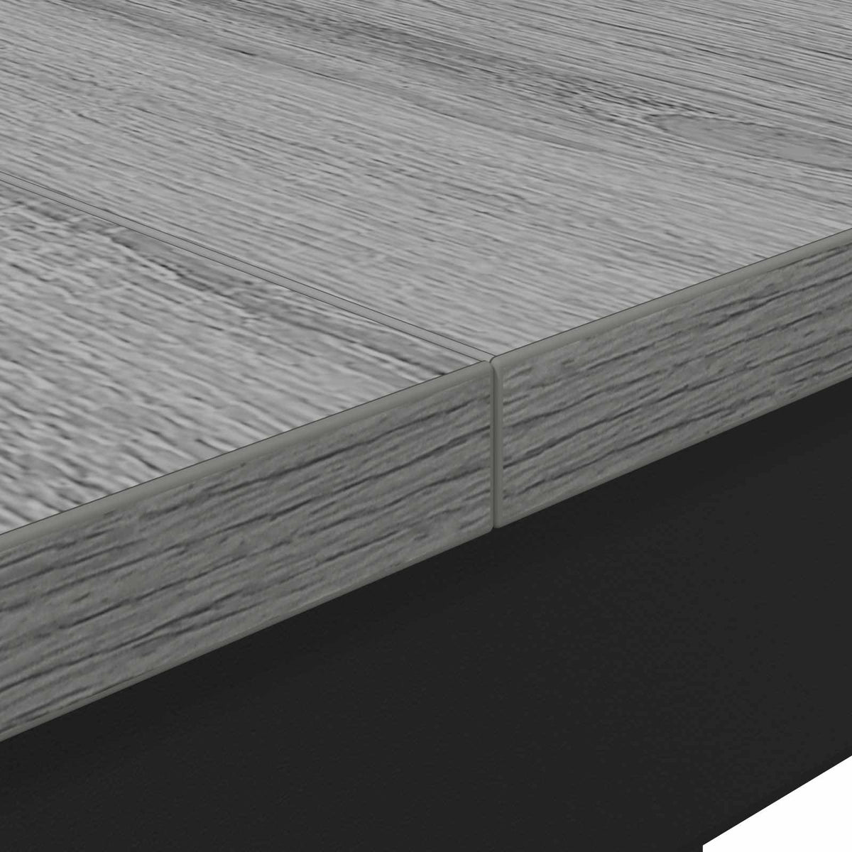 vidaXL Dining Tables 150 x 90 x 75 cm Engineered Wood Grey Sonoma