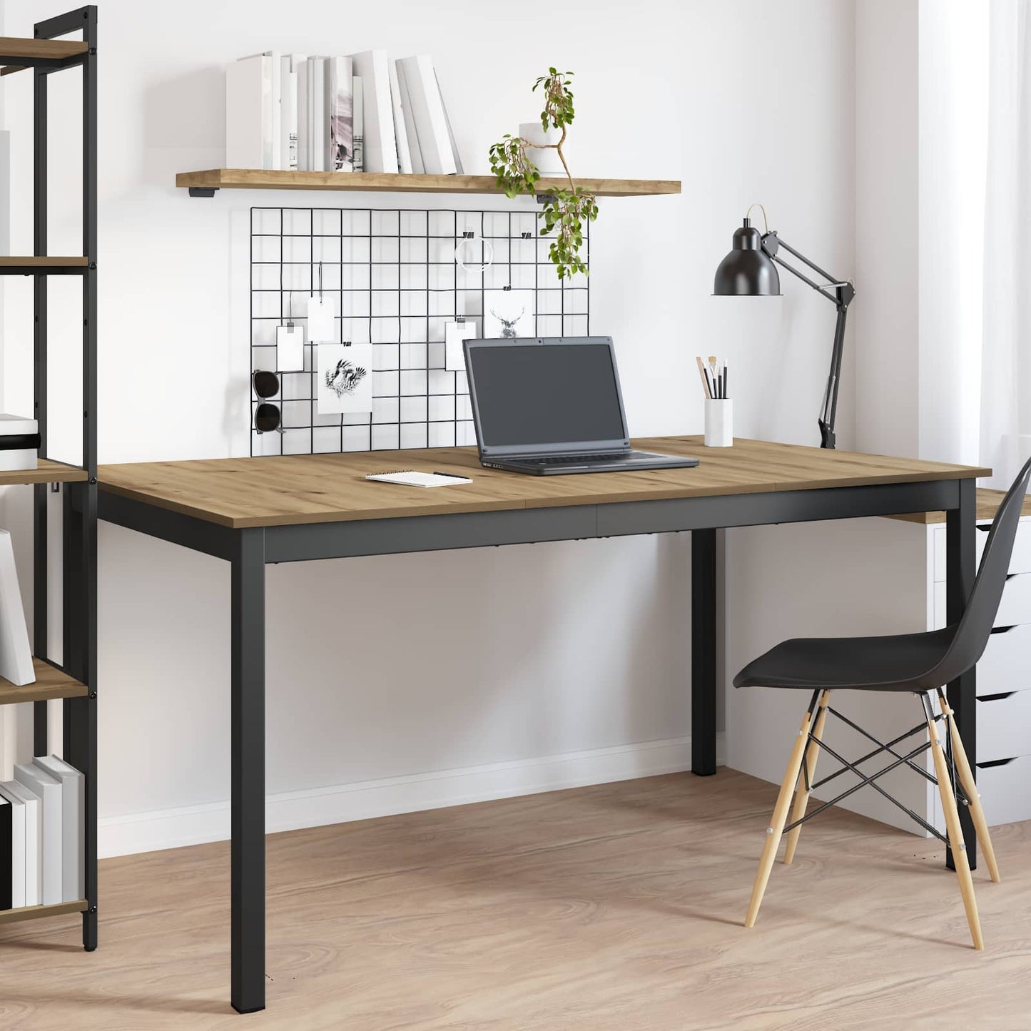 vidaXL Dining Tables 150 x 78 x 75 cm METAL
