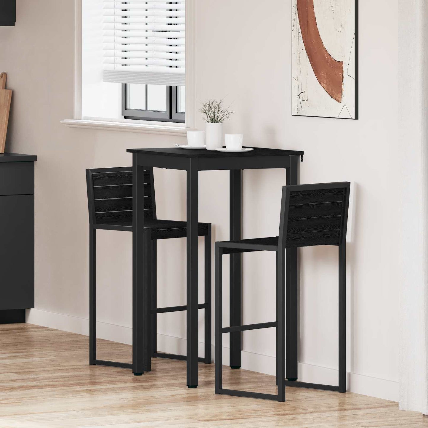 vidaXL Standing Bar Table Engineered Wood