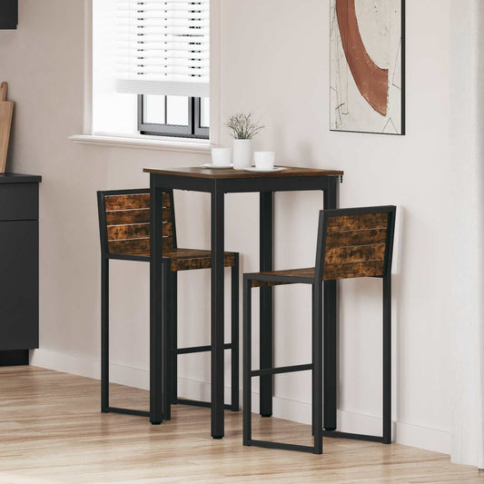 vidaXL Standing Bar Table Engineered Wood