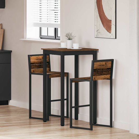 vidaXL Standing Bar Table Engineered Wood