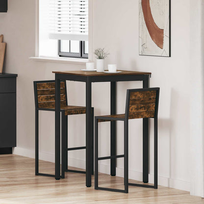 vidaXL Standing Bar Table Engineered Wood