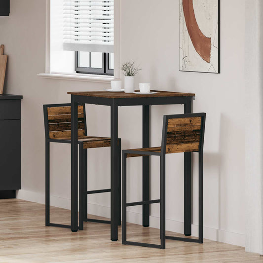 vidaXL Standing Bar Table Engineered Wood