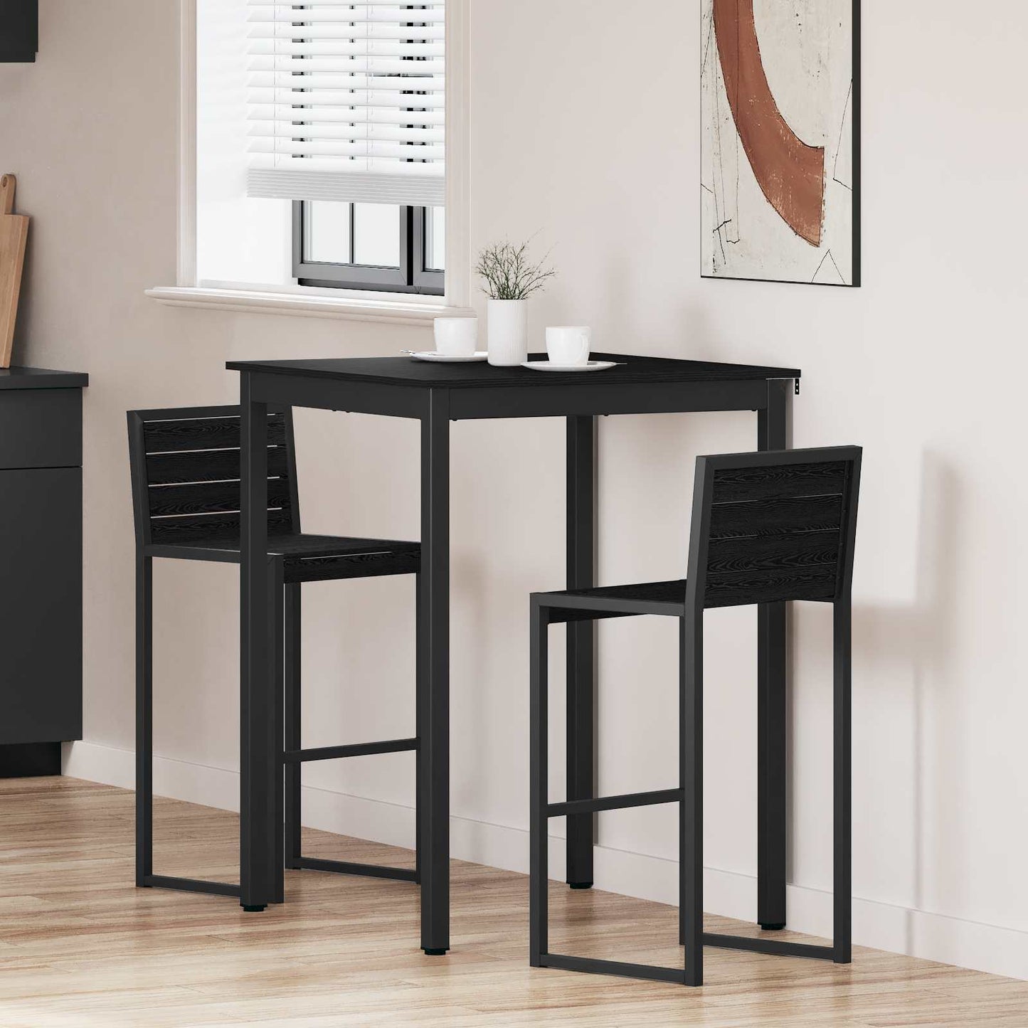 vidaXL Standing Bar Table Engineered Wood