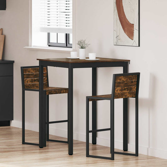 vidaXL Standing Bar Table Engineered Wood