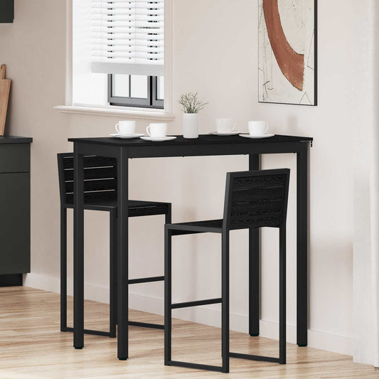 vidaXL Standing Bar Table Engineered Wood Rectangular
