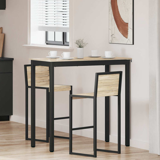 vidaXL Standing Bar Table Engineered Wood