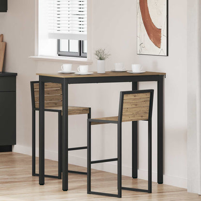 vidaXL Standing Bar Table Engineered Wood