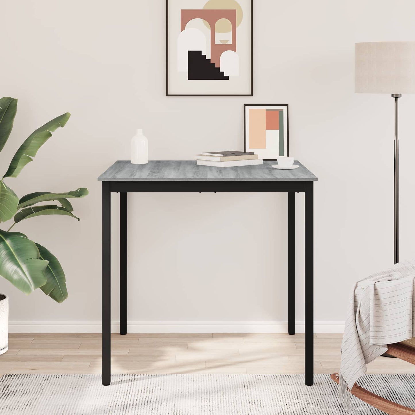 vidaXL Standing Bar Table Engineered Wood
