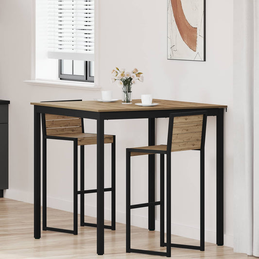 vidaXL Standing Bar Table Engineered Wood