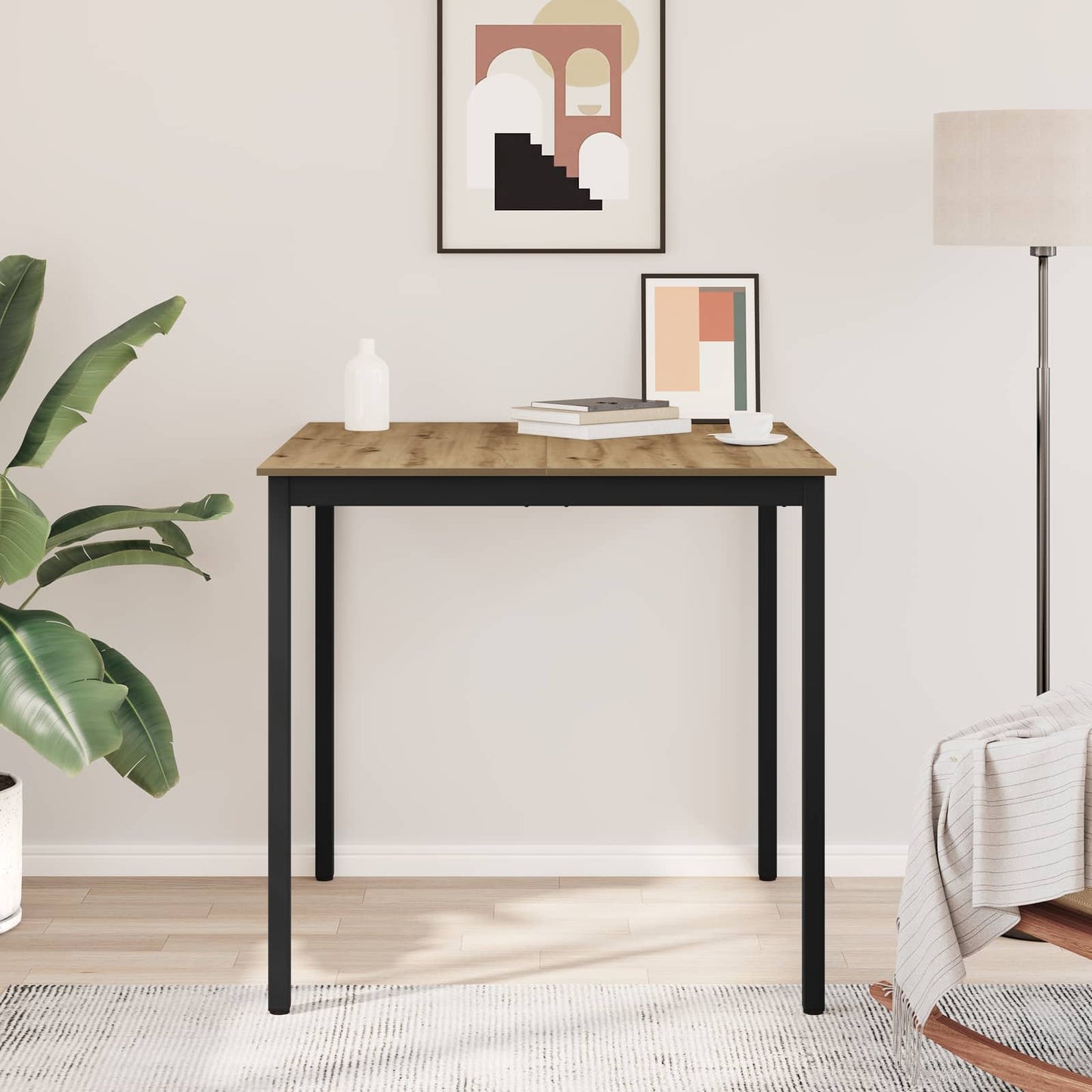 vidaXL Standing Bar Table Engineered Wood