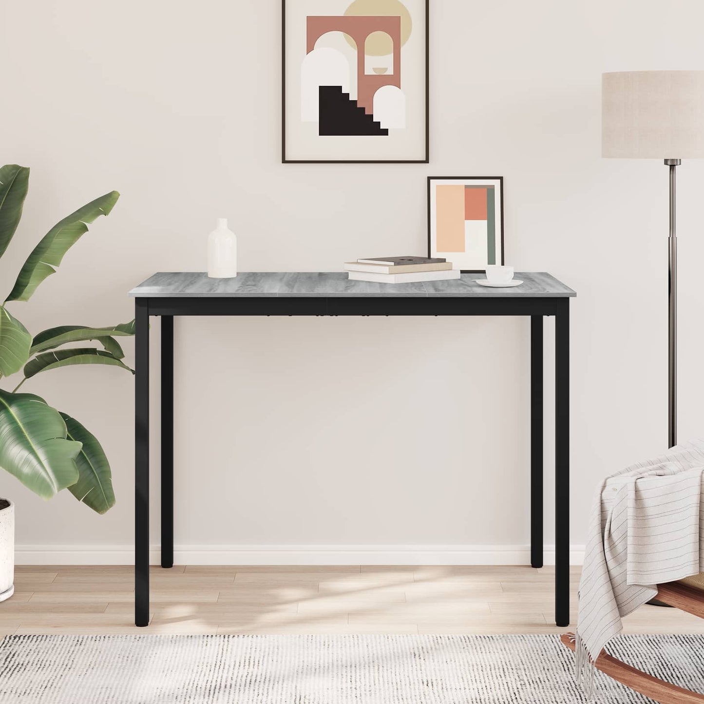 vidaXL Standing Bar Table Engineered Wood