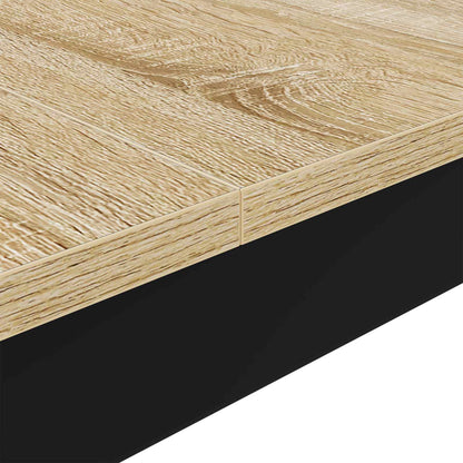 vidaXL Standing Bar Table Engineered Wood Rectangular