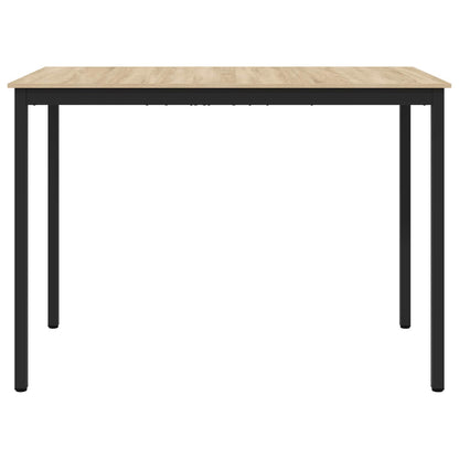 vidaXL Standing Bar Table Engineered Wood Rectangular