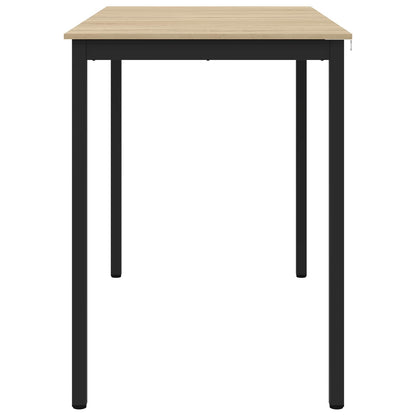 vidaXL Standing Bar Table Engineered Wood Rectangular