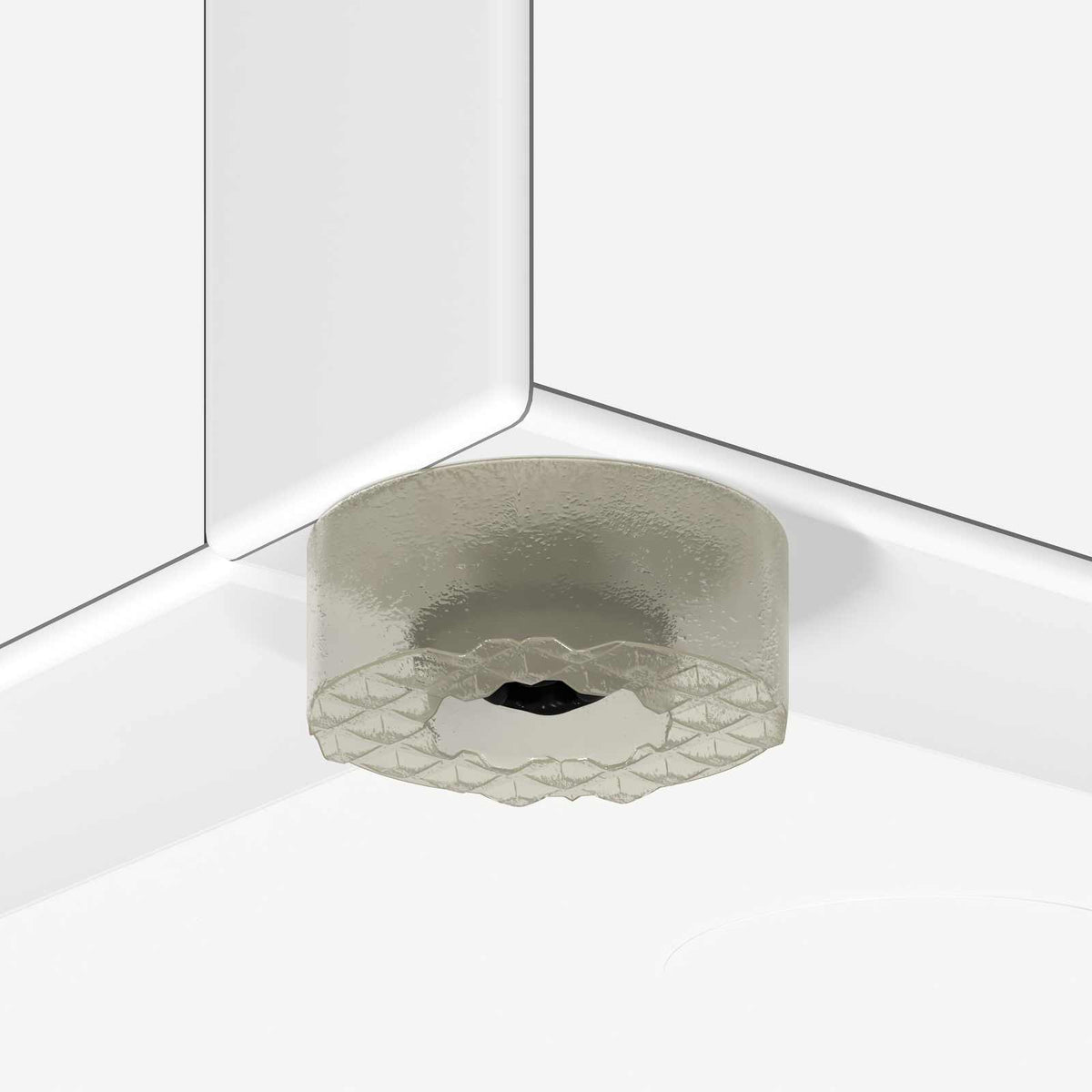 vidaXL Umbrella Stand White 25 x 24.5 x 64 cm Engineered Wood