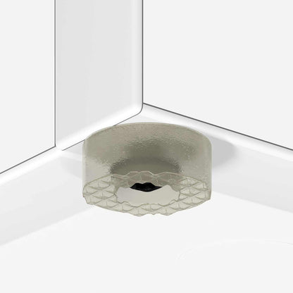 vidaXL Umbrella Stand White 25 x 24.5 x 64 cm Engineered Wood