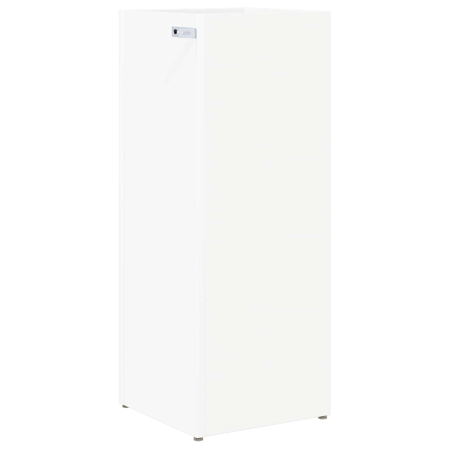 vidaXL Umbrella Stand White 25 x 24.5 x 64 cm Engineered Wood